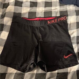 Nike Pro Women's Black spandex shorts